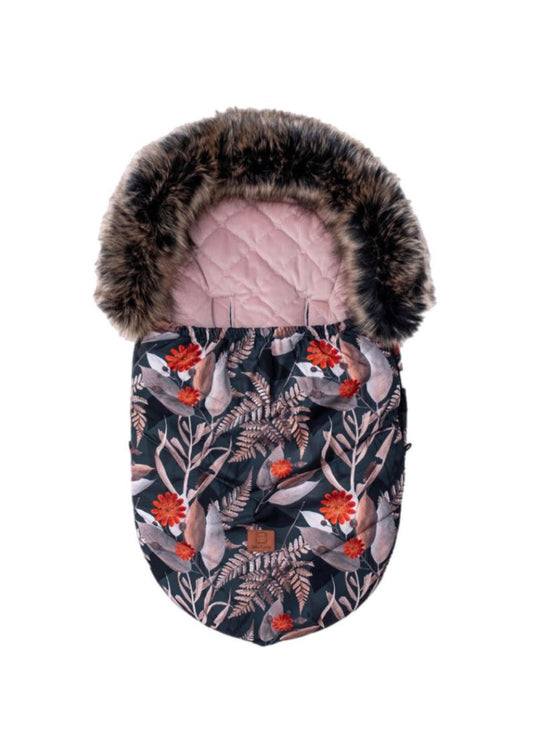 Faux fur unisex pram footmuff